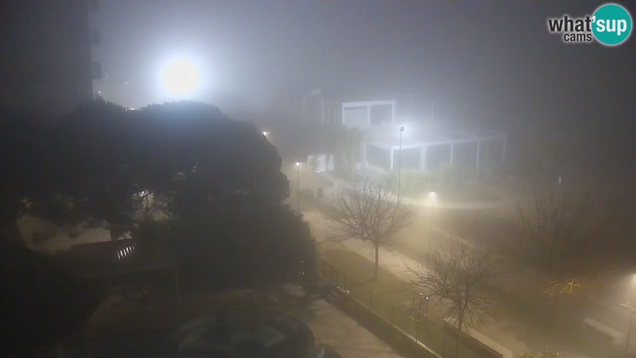 Webcam en direct plage de Bibione – vue depuis Ashanti ApartHotel