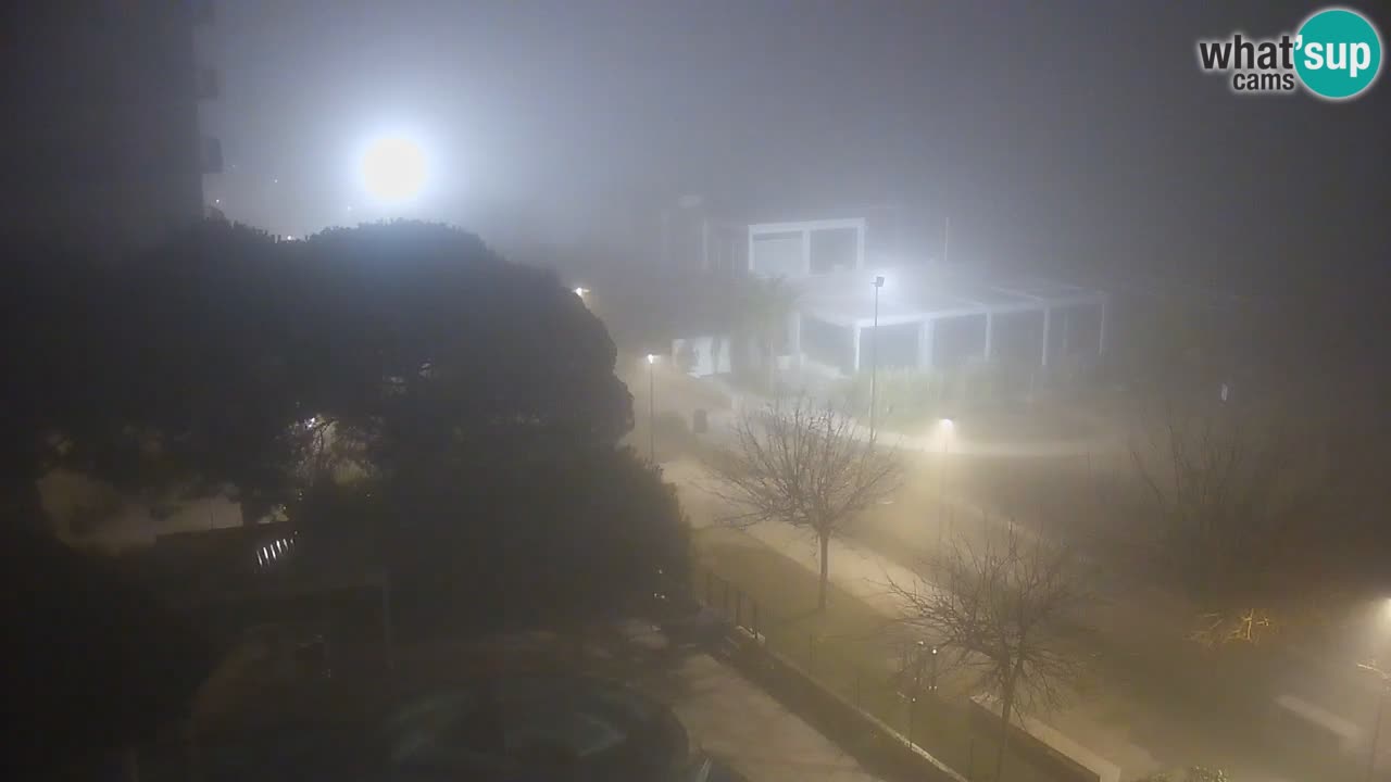 Webcam en vivo playa Bibione – vista desde Ashanti ApartHotel