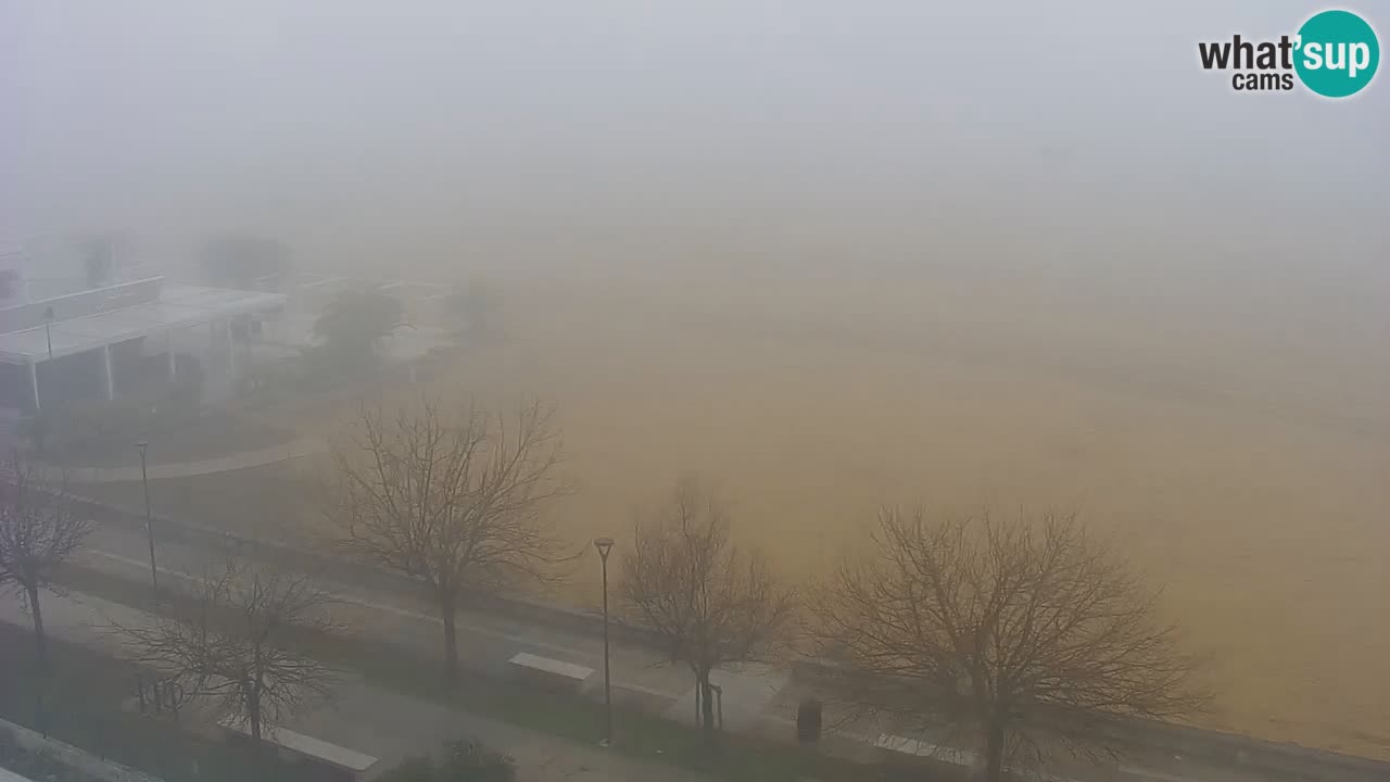 Webcam en vivo playa Bibione – vista desde Ashanti ApartHotel