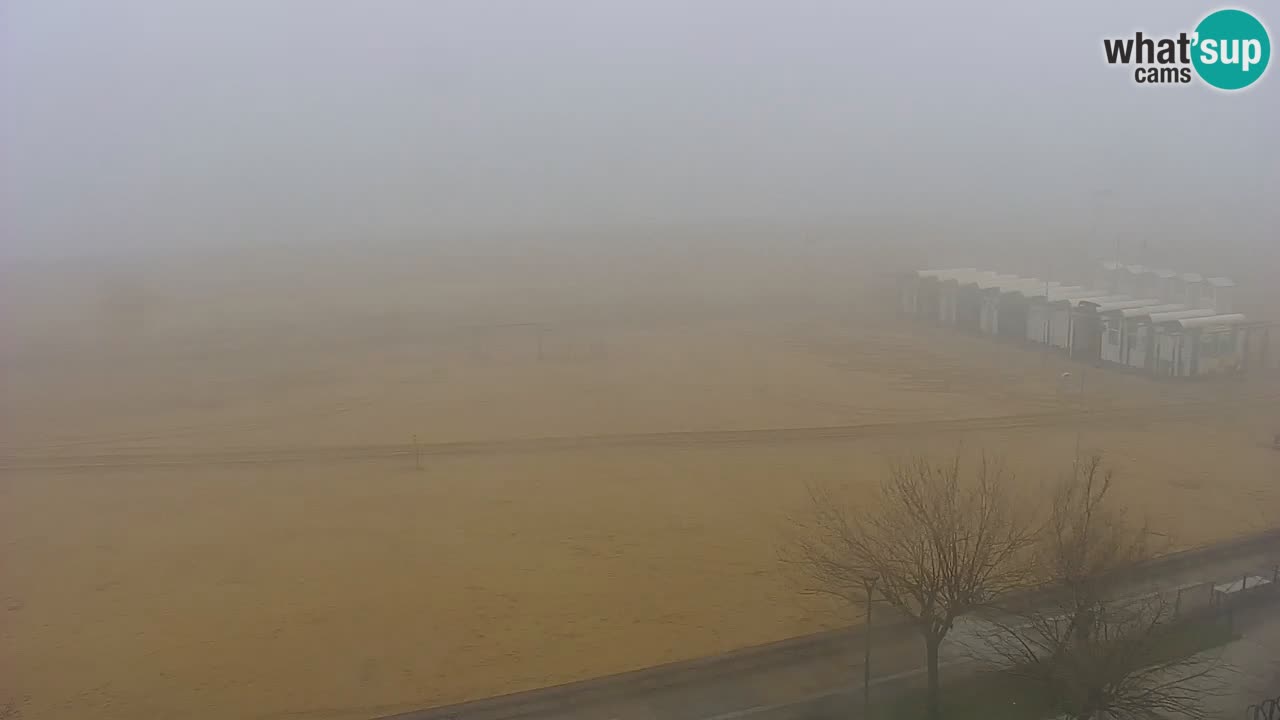 Web kamera Bibione plaža – pogled sa Ashanti ApartHotela