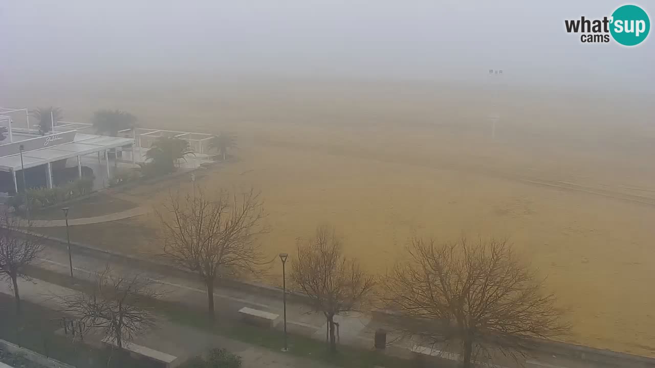 Webcam en direct plage de Bibione – vue depuis Ashanti ApartHotel