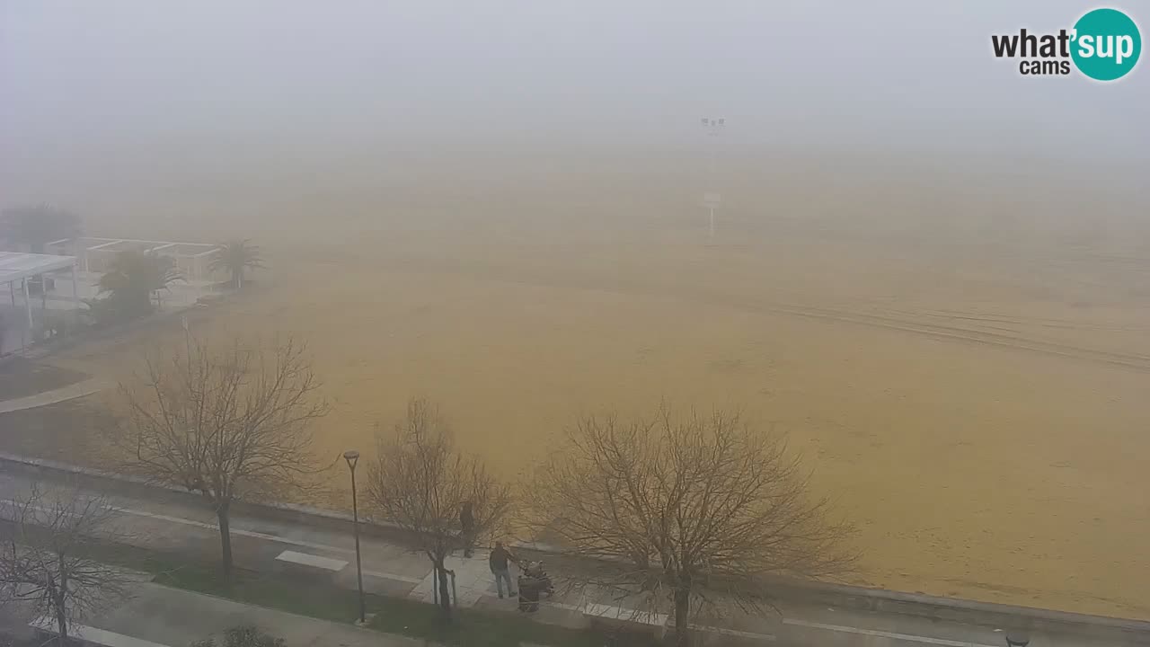 Web kamera Bibione plaža – pogled sa Ashanti ApartHotela