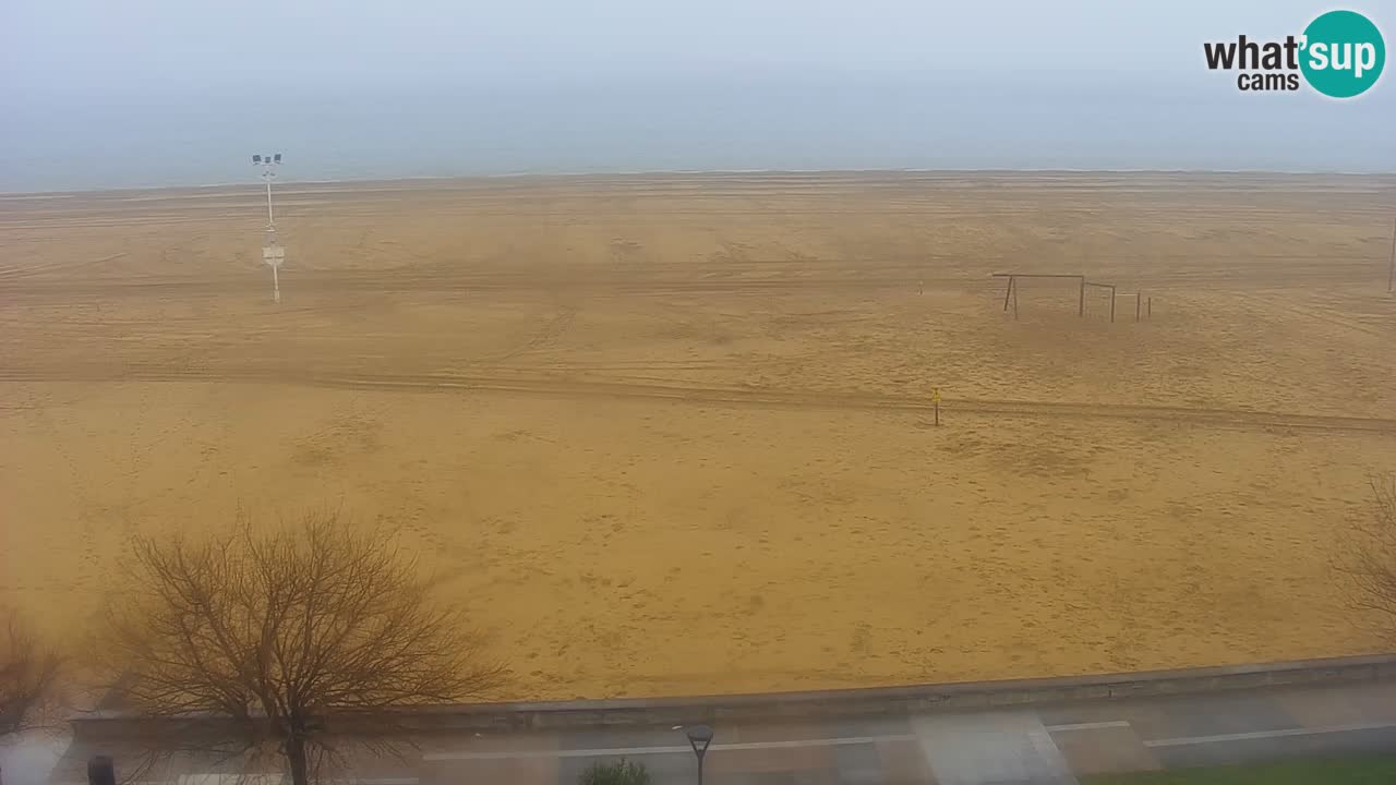 Webcam en direct plage de Bibione – vue depuis Ashanti ApartHotel