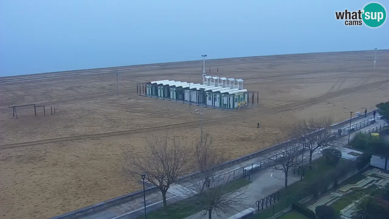 Web kamera Bibione plaža – pogled sa Ashanti ApartHotela