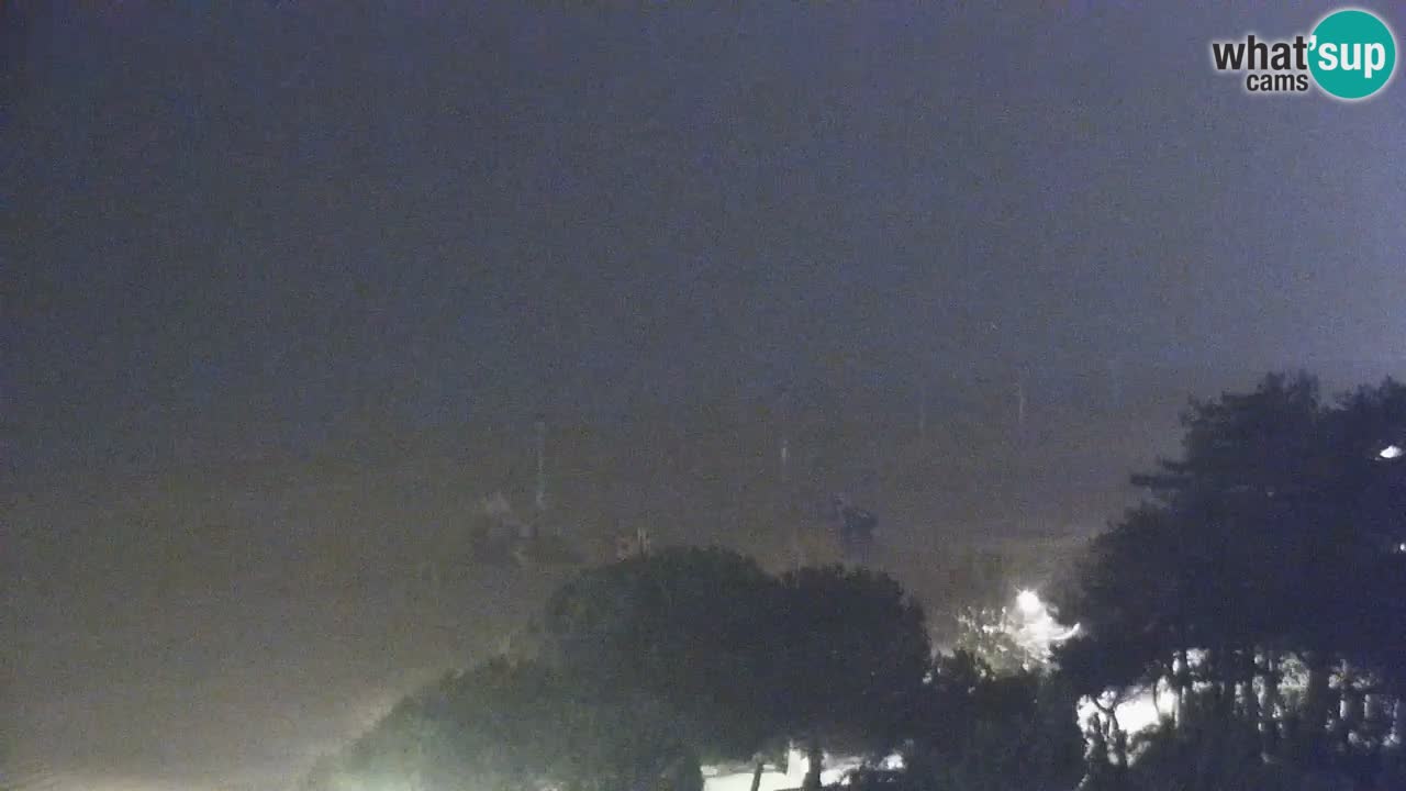 Web kamera Bibione plaža – pogled sa Ashanti ApartHotela