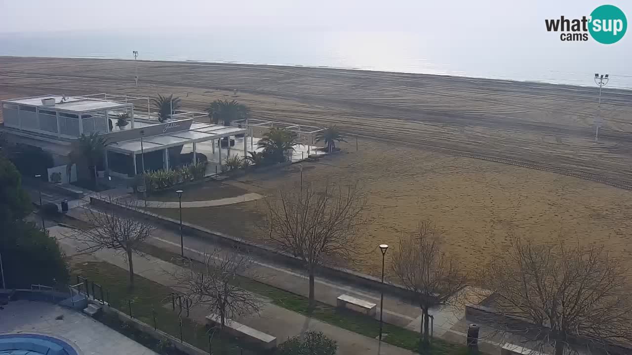 Web kamera Bibione plaža – pogled sa Ashanti ApartHotela