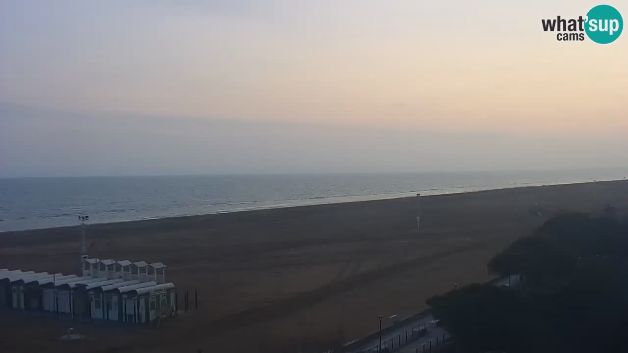 Webcam en vivo playa Bibione – vista desde Ashanti ApartHotel