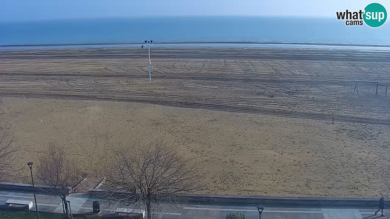 Web kamera Bibione plaža – pogled sa Ashanti ApartHotela