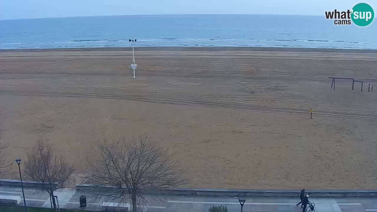 Webcam en direct plage de Bibione – vue depuis Ashanti ApartHotel
