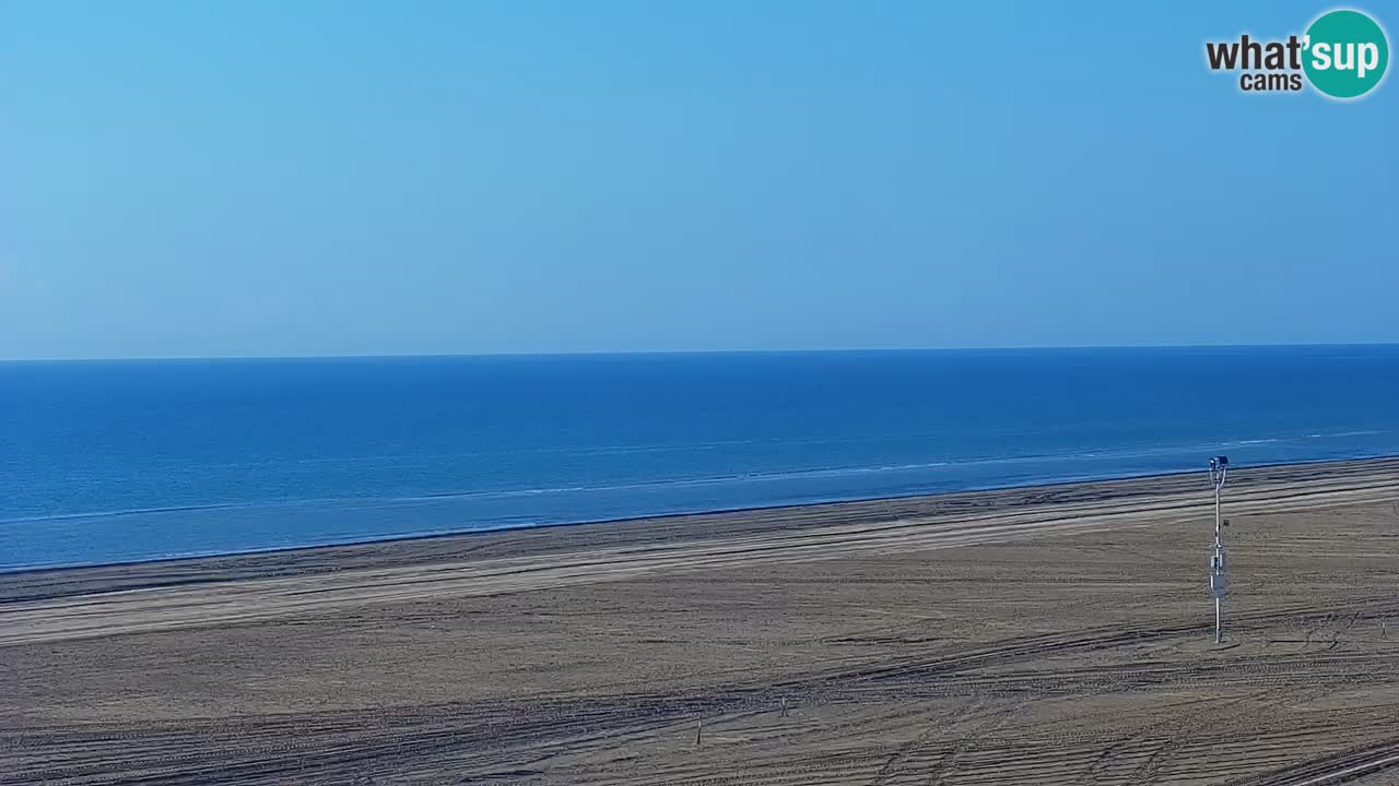 Web kamera Bibione plaža – pogled sa Ashanti ApartHotela