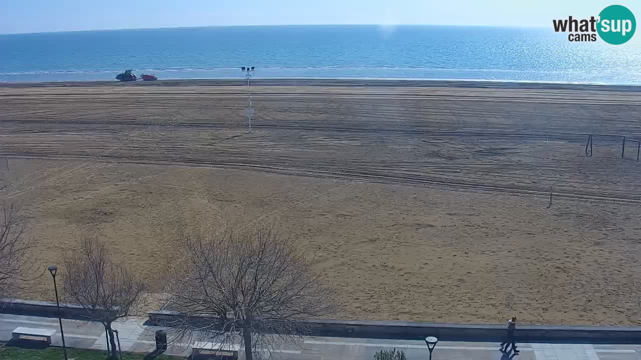 Webcam en direct plage de Bibione – vue depuis Ashanti ApartHotel