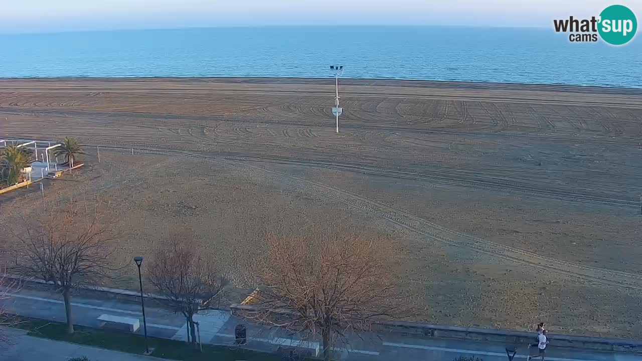 Web kamera Bibione plaža – pogled sa Ashanti ApartHotela