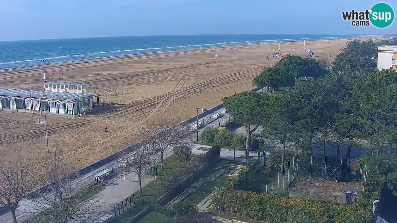 Live Webcam Bibione beach – view from Ashanti ApartHotel