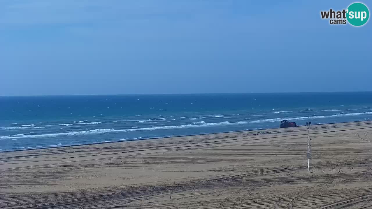 Web kamera Bibione plaža – pogled sa Ashanti ApartHotela