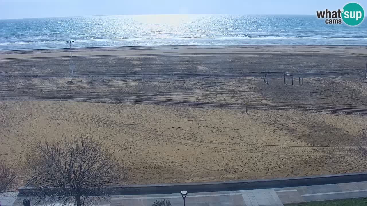 Webcam en vivo playa Bibione – vista desde Ashanti ApartHotel