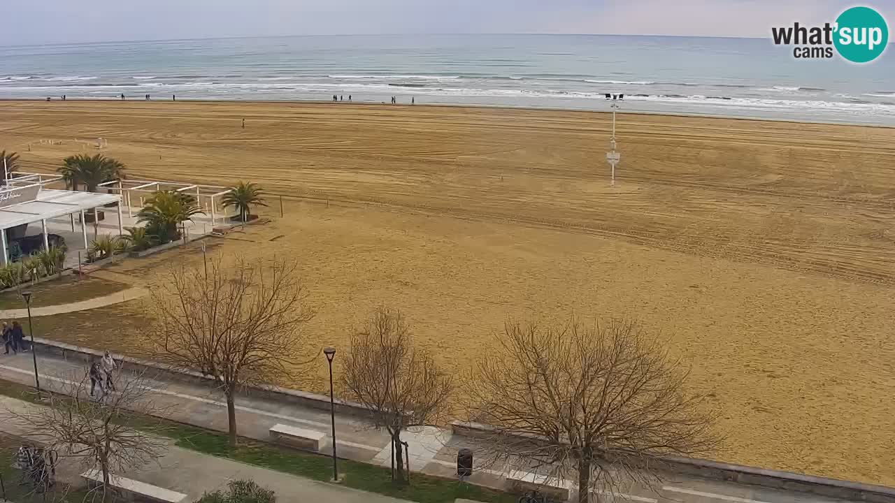 Web kamera Bibione plaža – pogled sa Ashanti ApartHotela