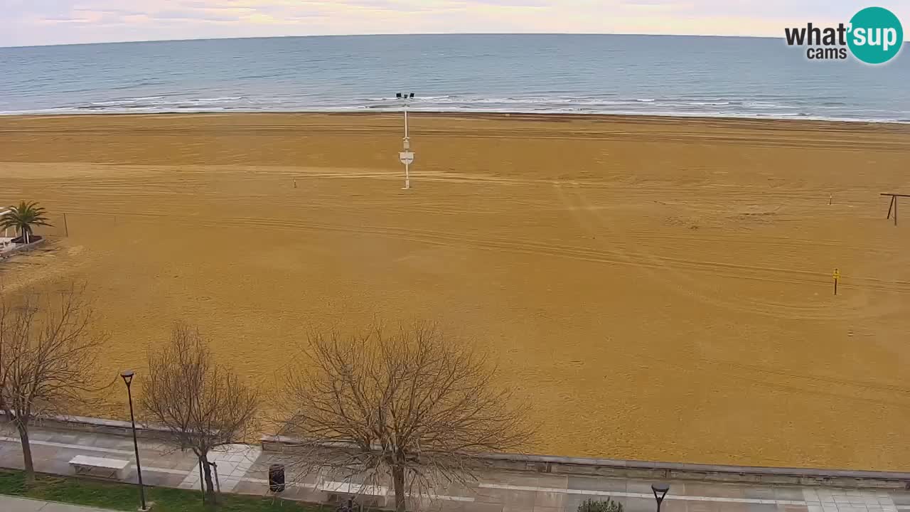 Web kamera Bibione plaža – pogled sa Ashanti ApartHotela