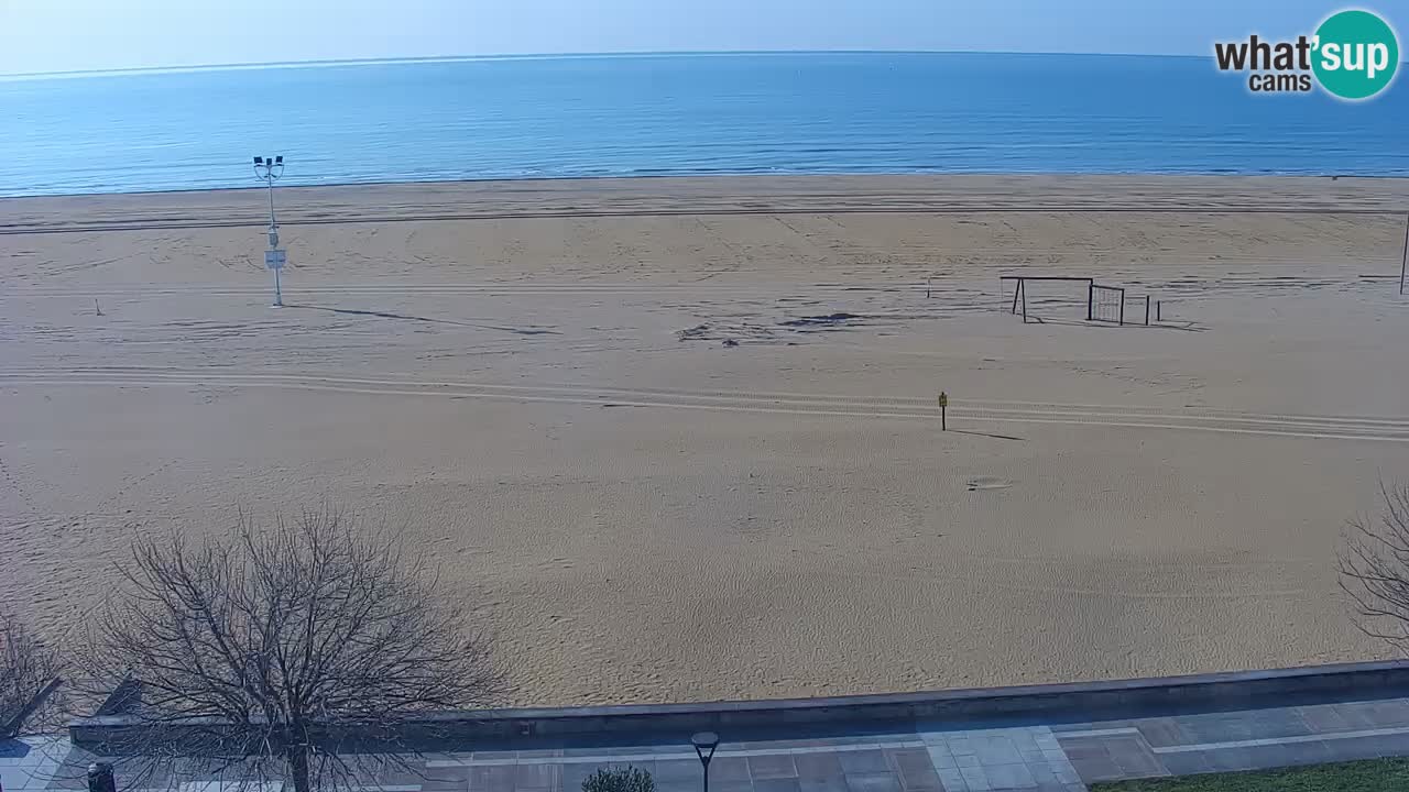 Web kamera Bibione plaža – pogled sa Ashanti ApartHotela