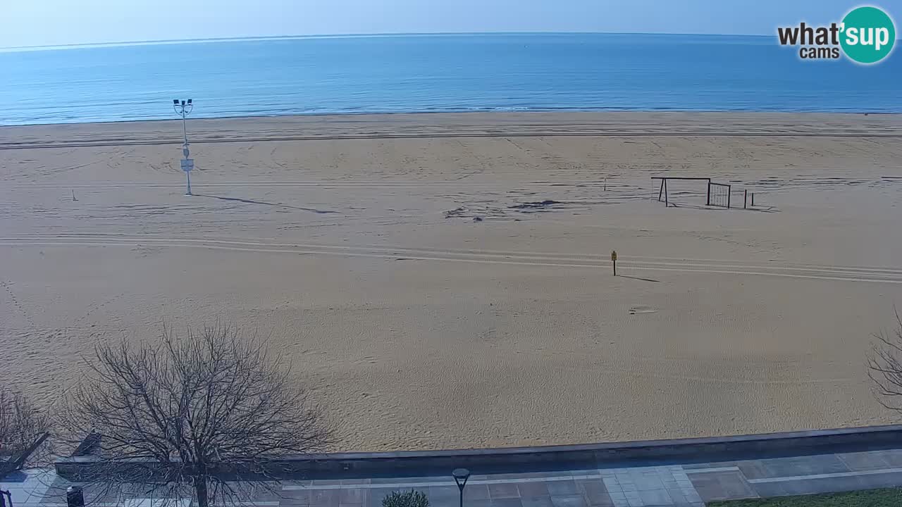 Webcam en vivo playa Bibione – vista desde Ashanti ApartHotel