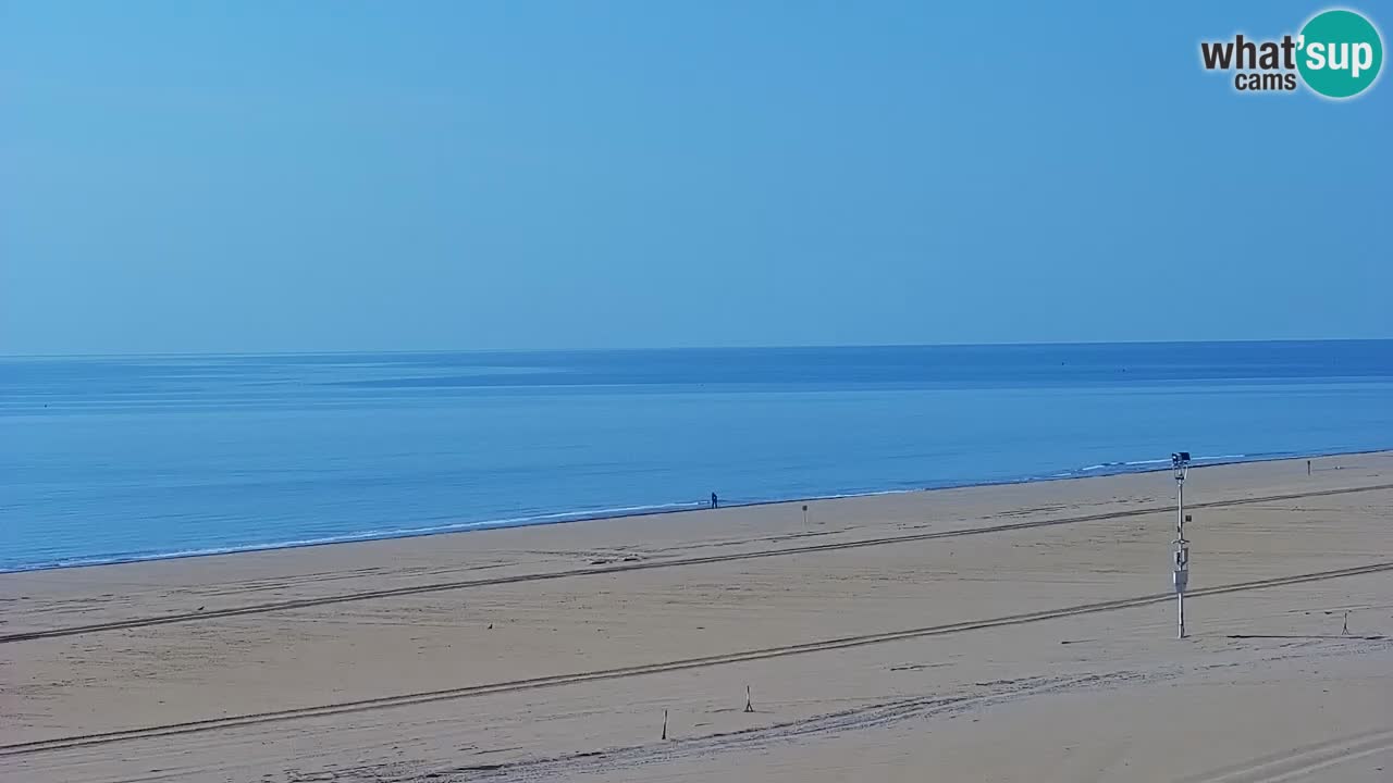 Web kamera Bibione plaža – pogled sa Ashanti ApartHotela
