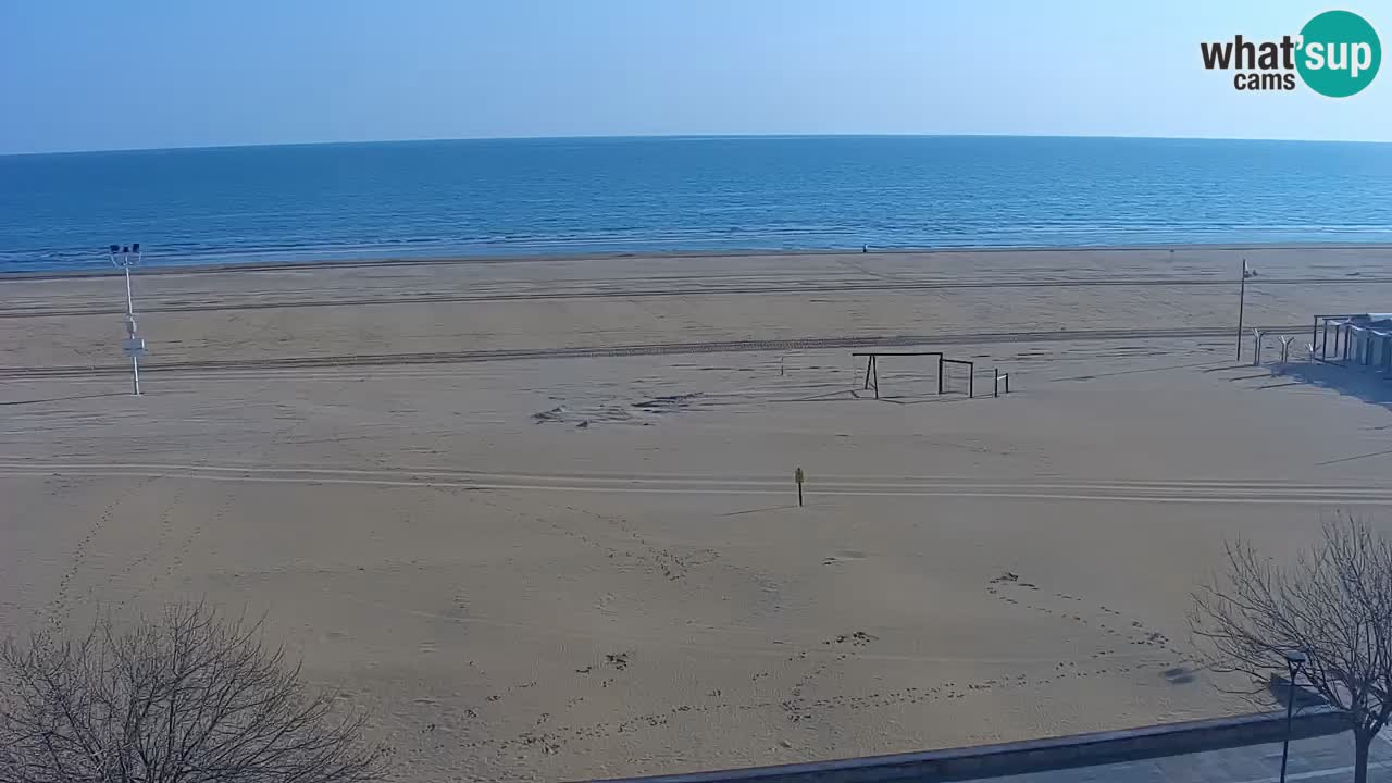 Web kamera Bibione plaža – pogled sa Ashanti ApartHotela