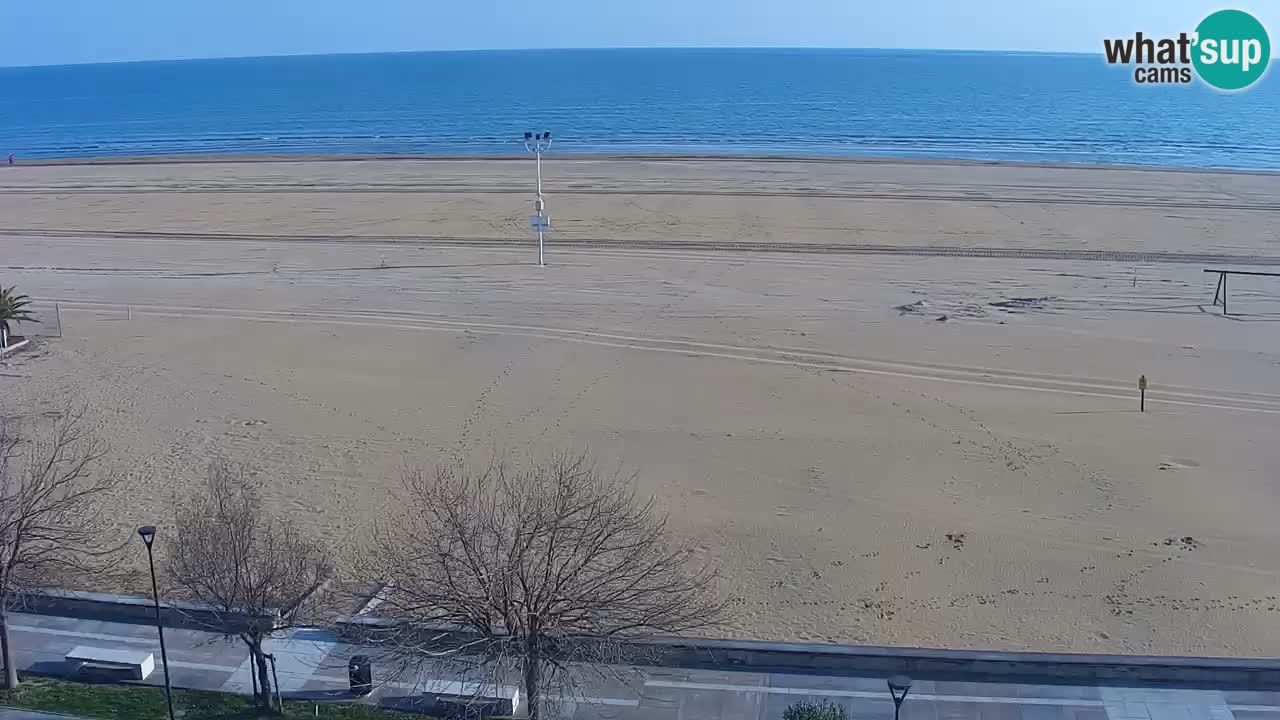 Webcam en vivo playa Bibione – vista desde Ashanti ApartHotel