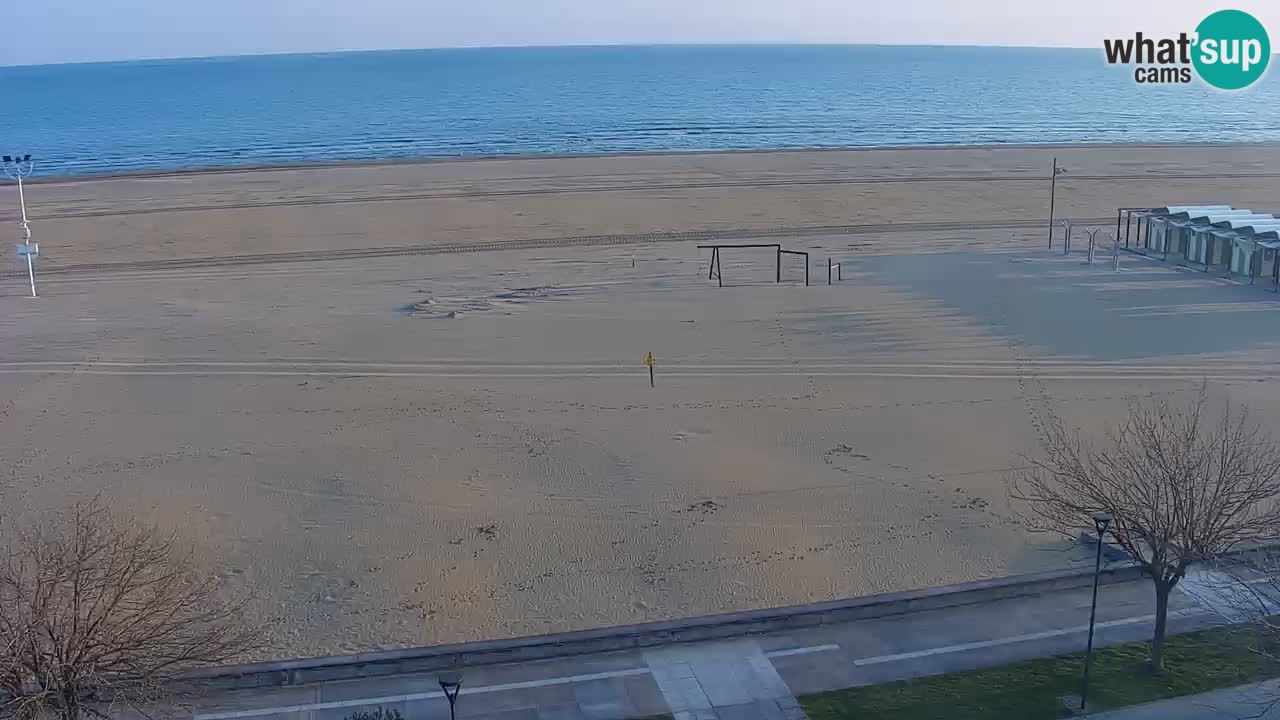 Webcam en direct plage de Bibione – vue depuis Ashanti ApartHotel