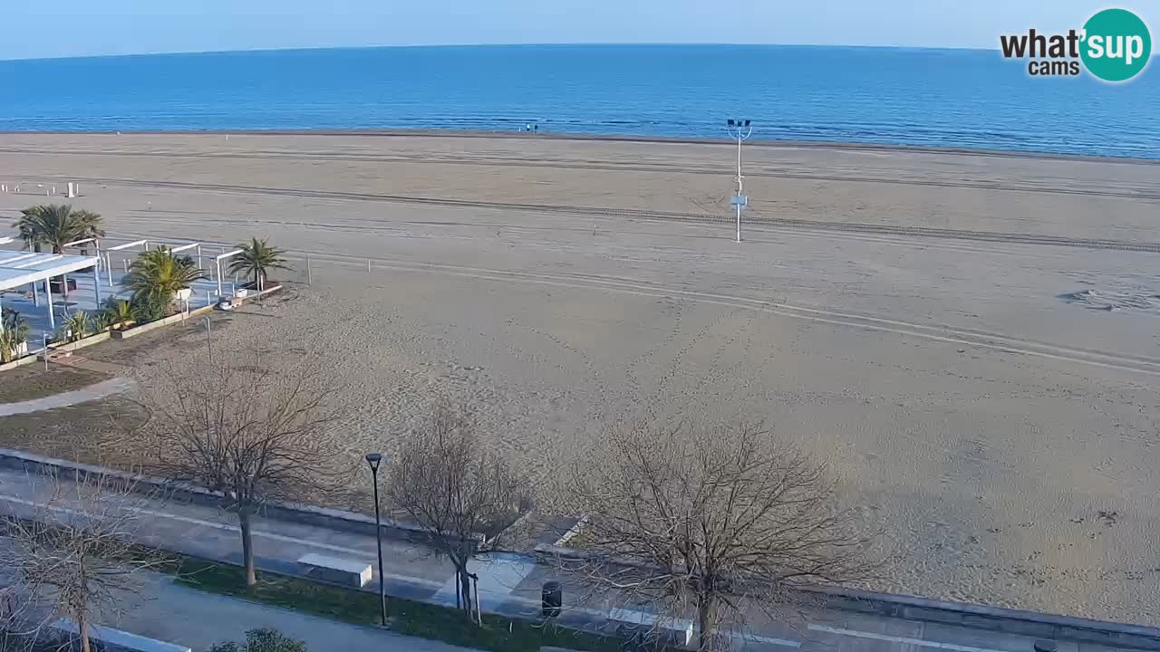 Webcam en vivo playa Bibione – vista desde Ashanti ApartHotel