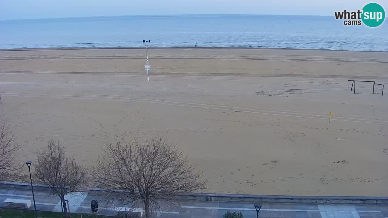 Webcam en direct plage de Bibione – vue depuis Ashanti ApartHotel