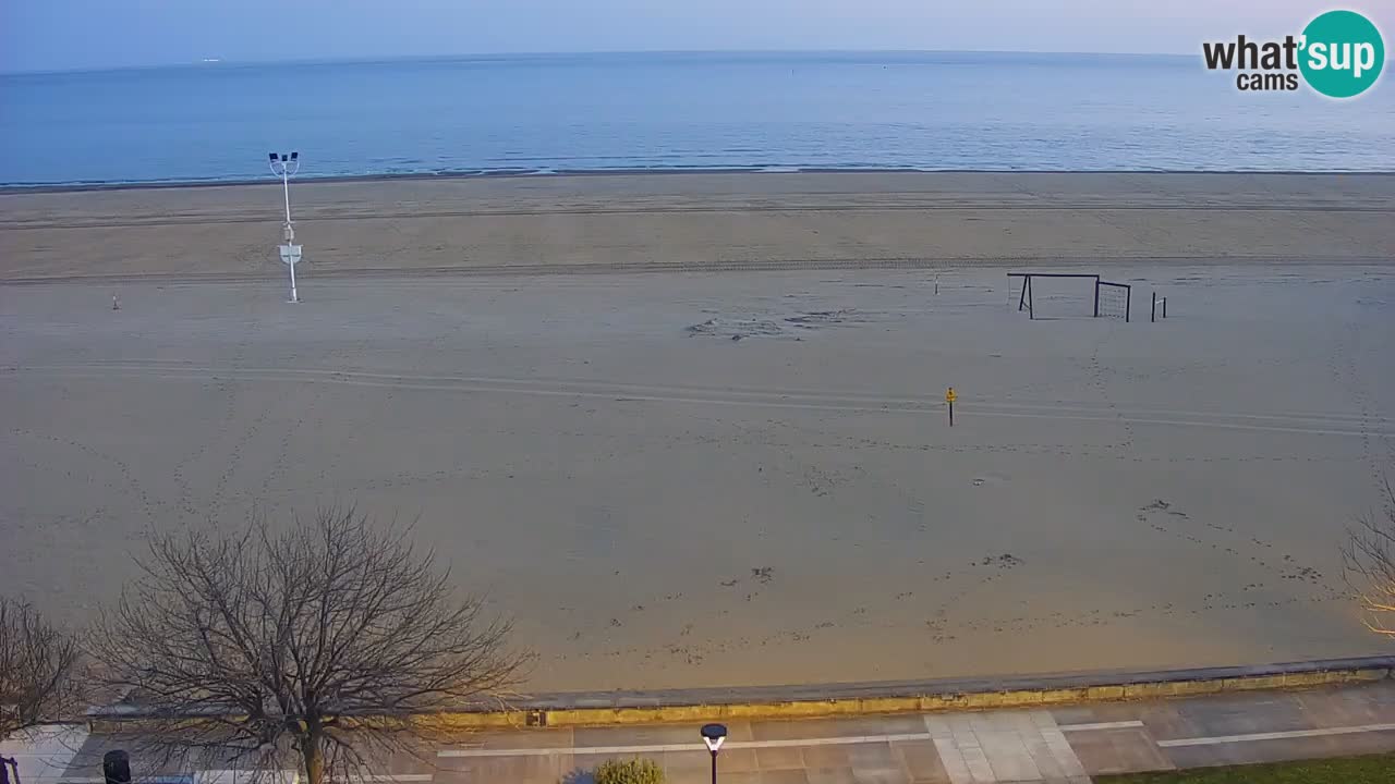 Webcam en direct plage de Bibione – vue depuis Ashanti ApartHotel