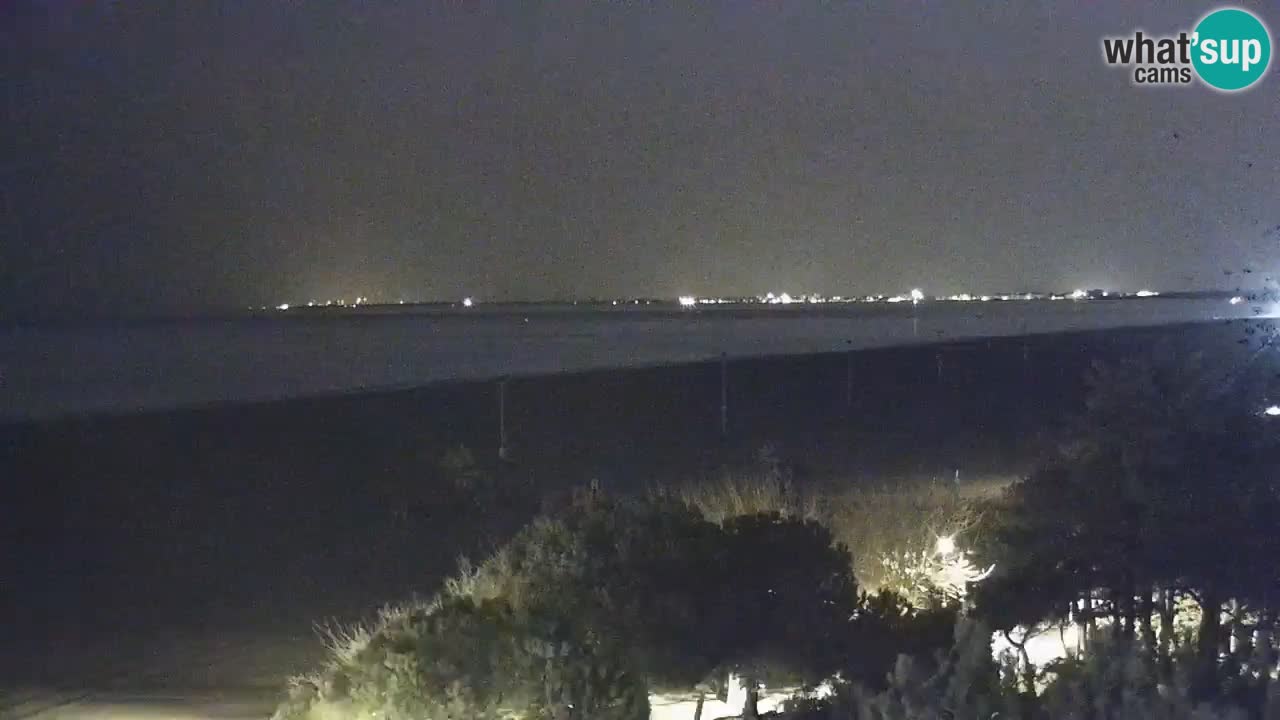 Webcam en vivo playa Bibione – vista desde Ashanti ApartHotel