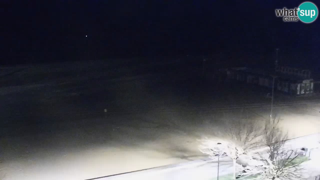 Webcam en vivo playa Bibione – vista desde Ashanti ApartHotel