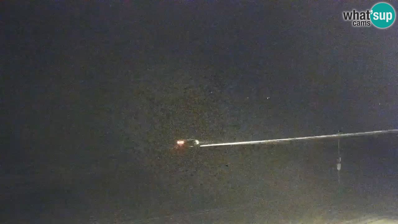 Spletna kamera Bibione plaža – pogled iz Ashanti ApartHotela