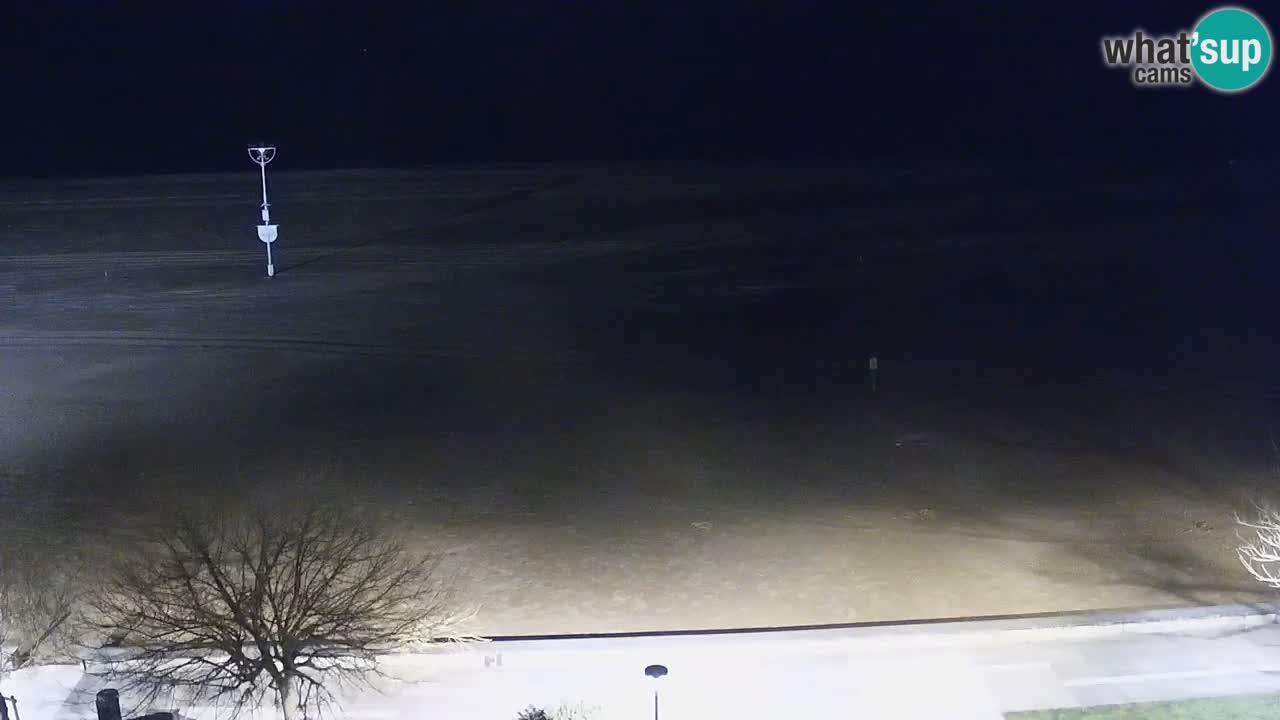 Webcam en direct plage de Bibione – vue depuis Ashanti ApartHotel