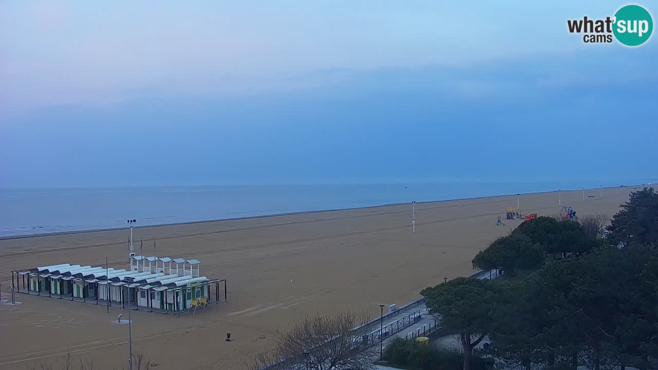 Webcam en direct plage de Bibione – vue depuis Ashanti ApartHotel
