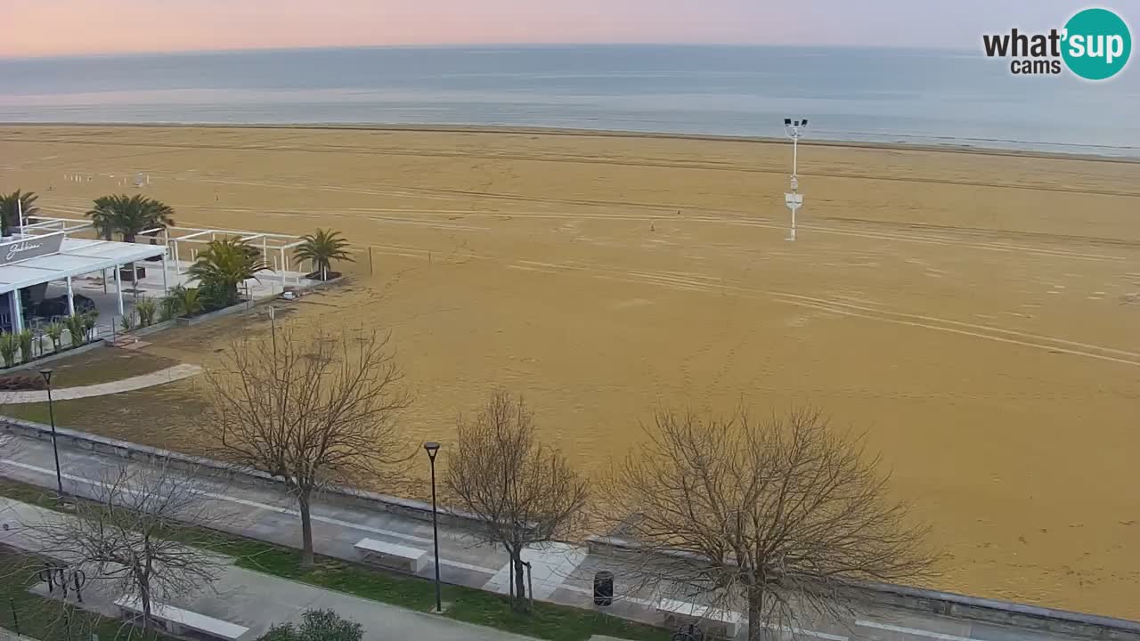 Webcam en direct plage de Bibione – vue depuis Ashanti ApartHotel
