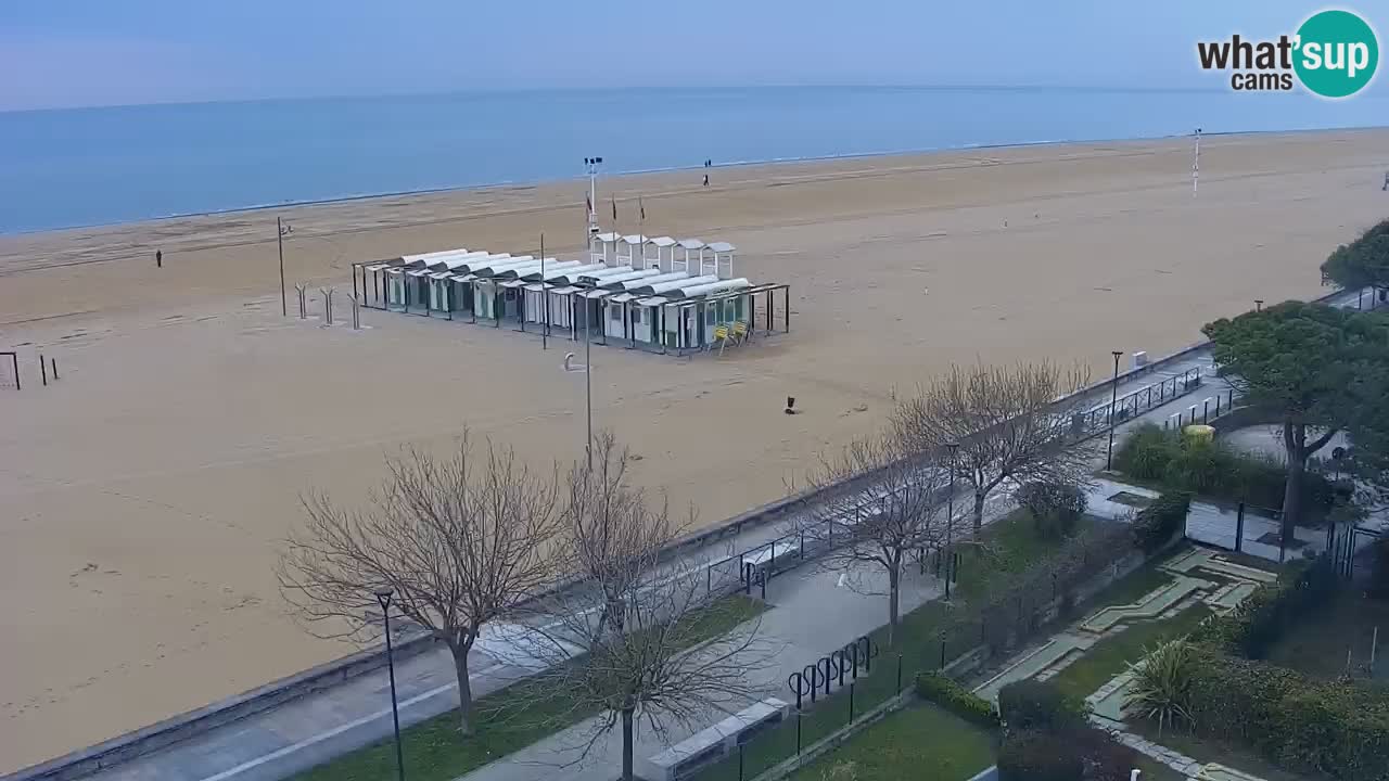 Web kamera Bibione plaža – pogled sa Ashanti ApartHotela