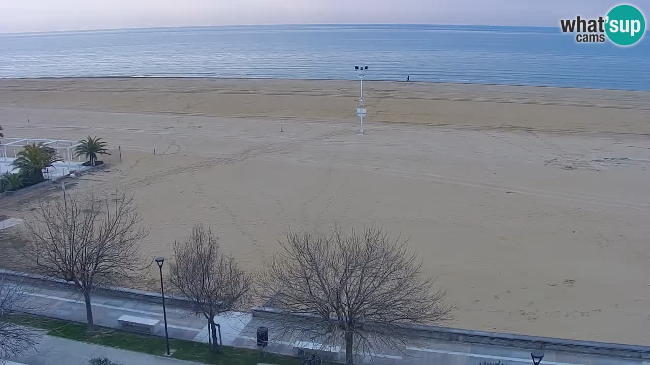 Webcam en direct plage de Bibione – vue depuis Ashanti ApartHotel