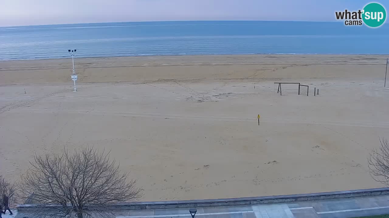 Webcam en direct plage de Bibione – vue depuis Ashanti ApartHotel