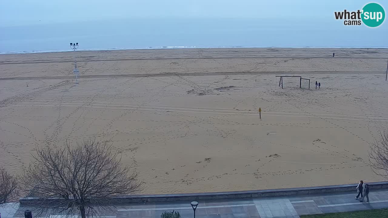 Webcam en vivo playa Bibione – vista desde Ashanti ApartHotel