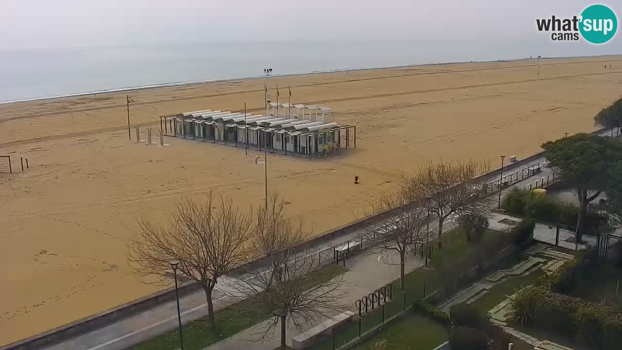 Webcam en direct plage de Bibione – vue depuis Ashanti ApartHotel