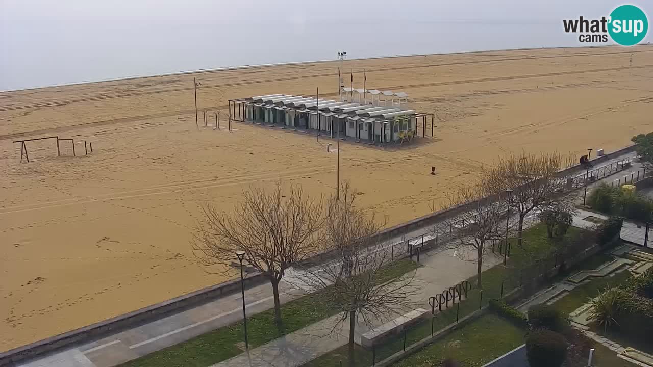 Webcam en vivo playa Bibione – vista desde Ashanti ApartHotel