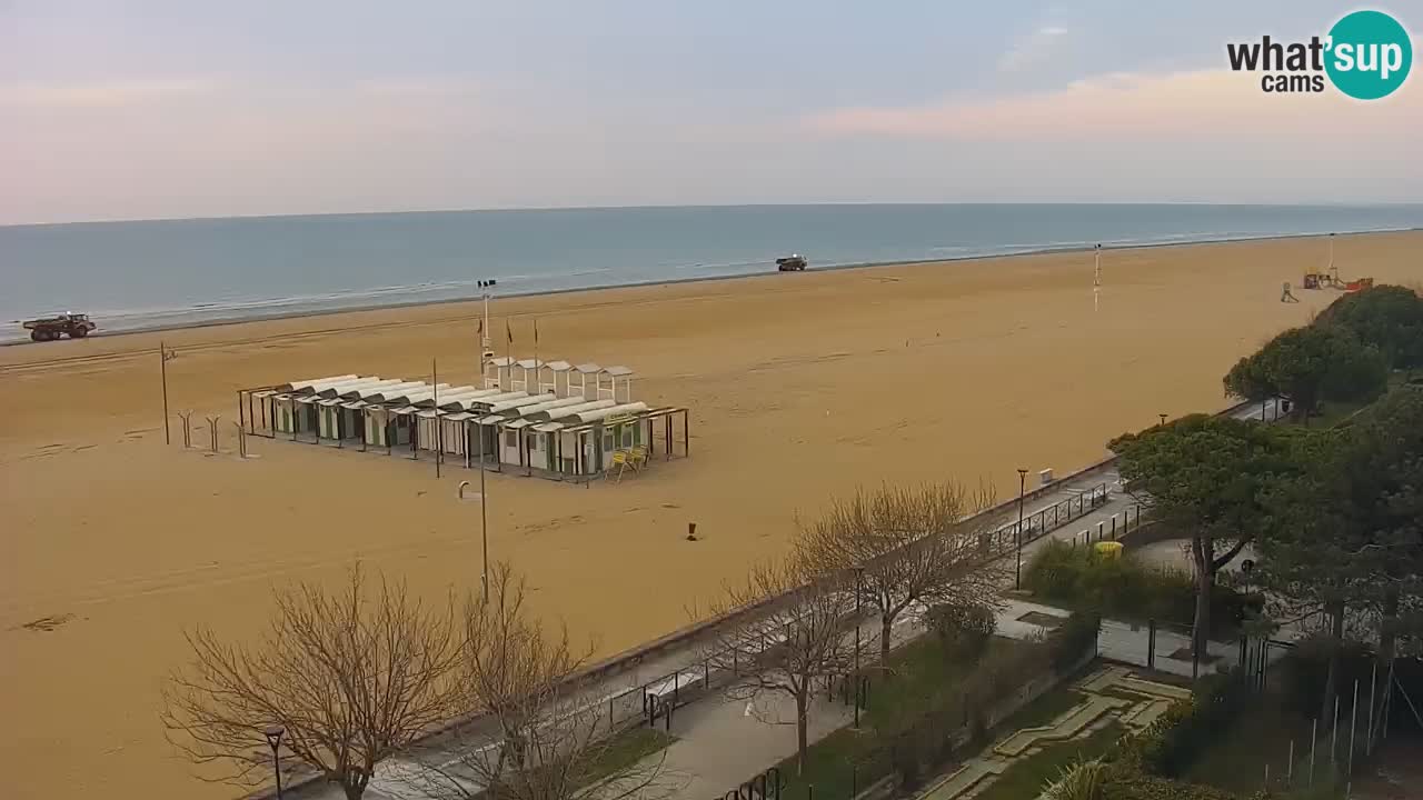 Webcam en direct plage de Bibione – vue depuis Ashanti ApartHotel