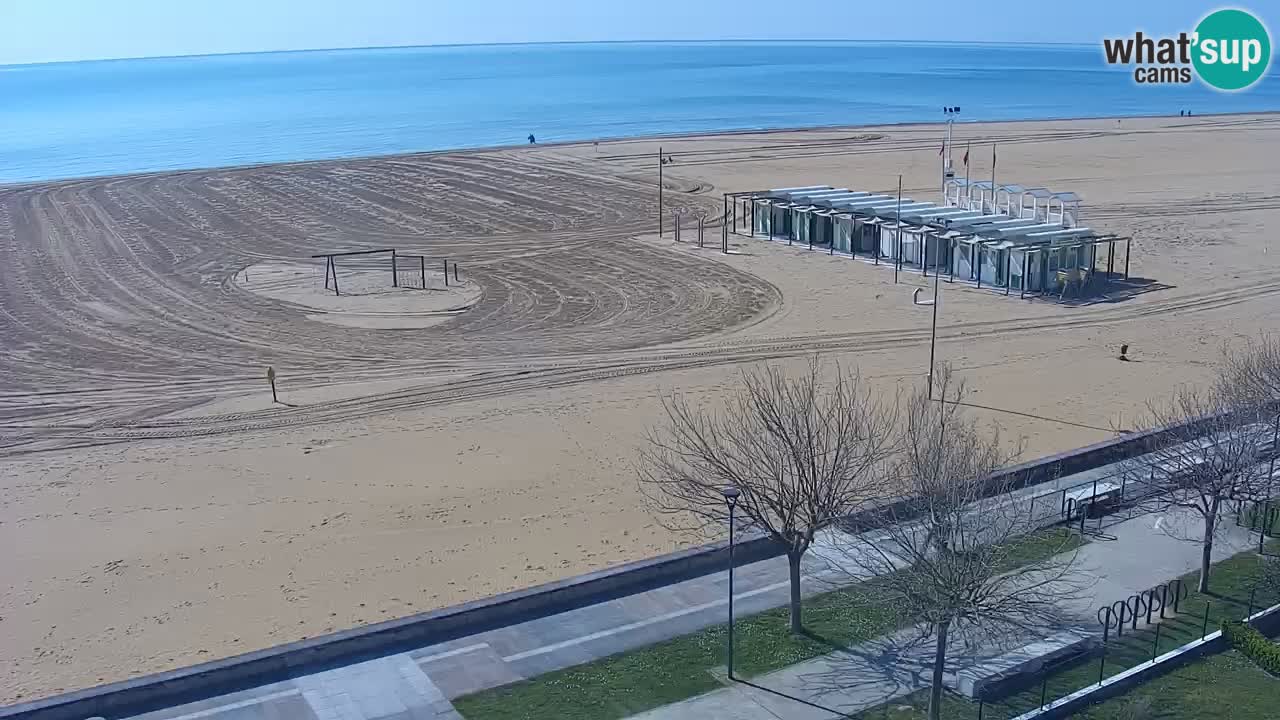 Webcam en vivo playa Bibione – vista desde Ashanti ApartHotel