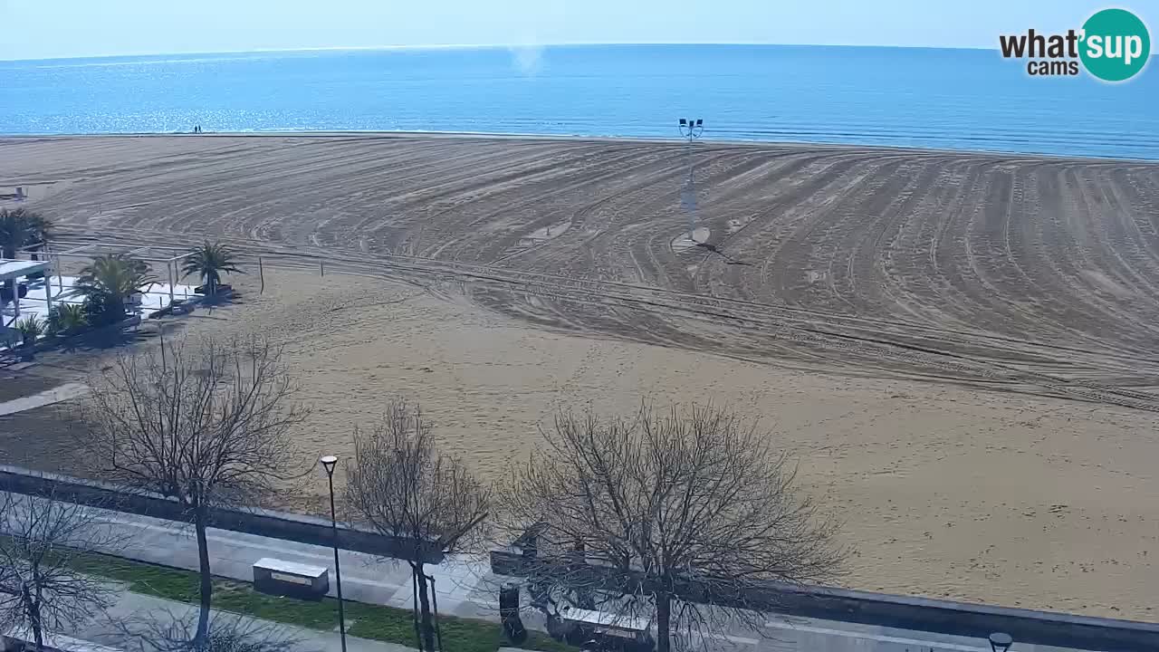 Webcam en vivo playa Bibione – vista desde Ashanti ApartHotel