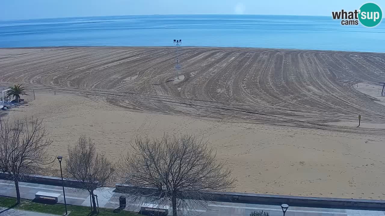 Webcam en vivo playa Bibione – vista desde Ashanti ApartHotel