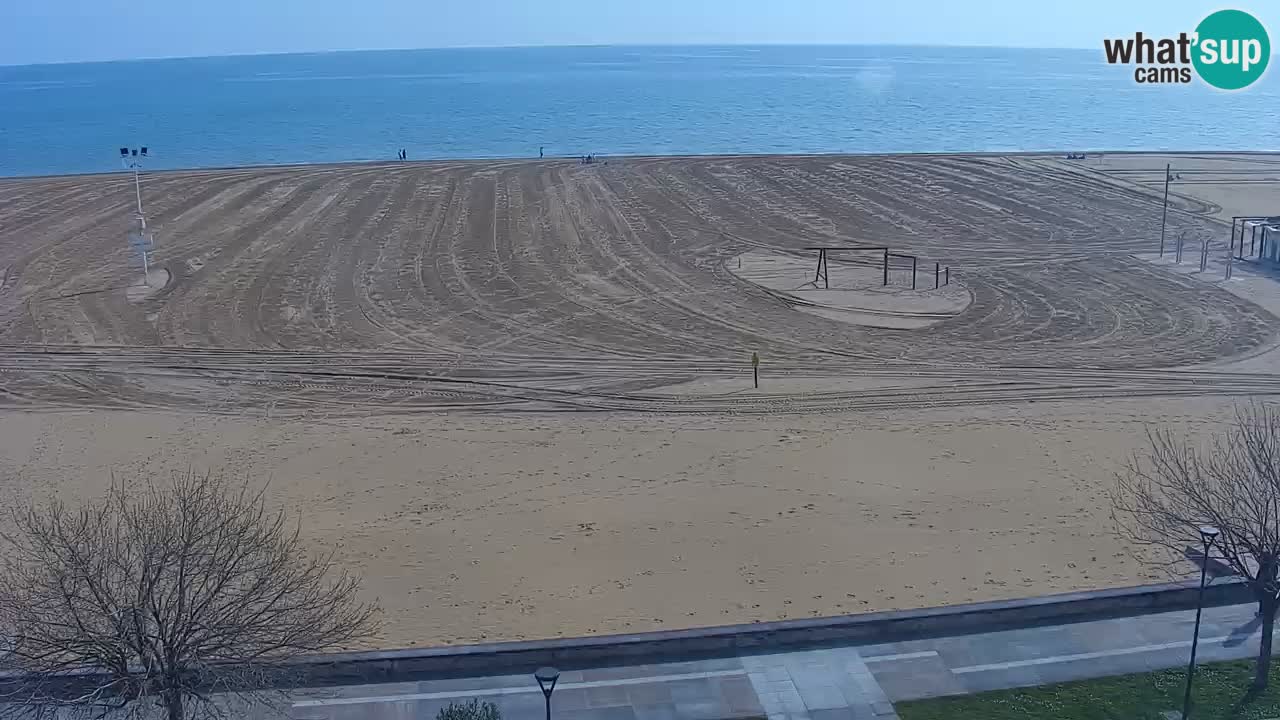 Webcam en direct plage de Bibione – vue depuis Ashanti ApartHotel