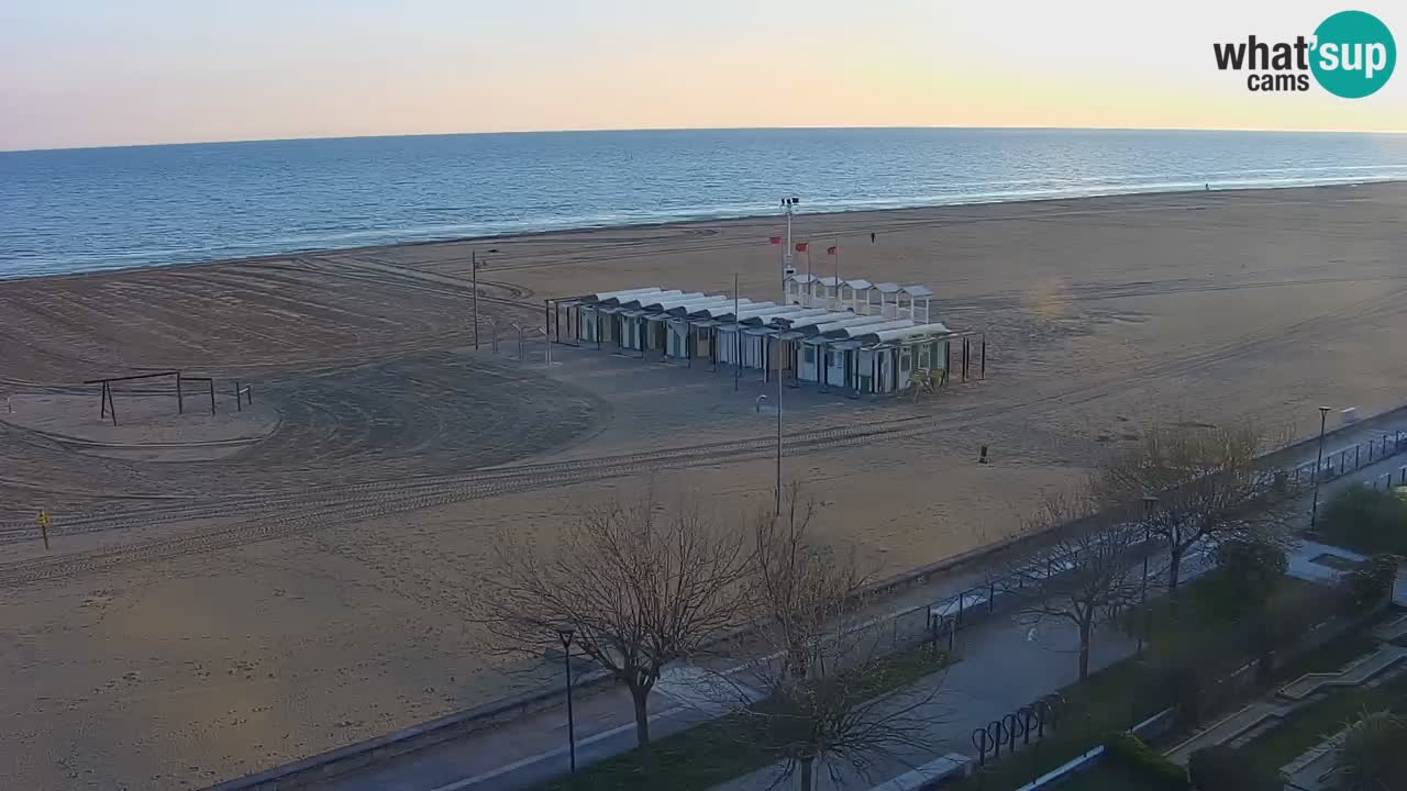 Web kamera Bibione plaža – pogled sa Ashanti ApartHotela