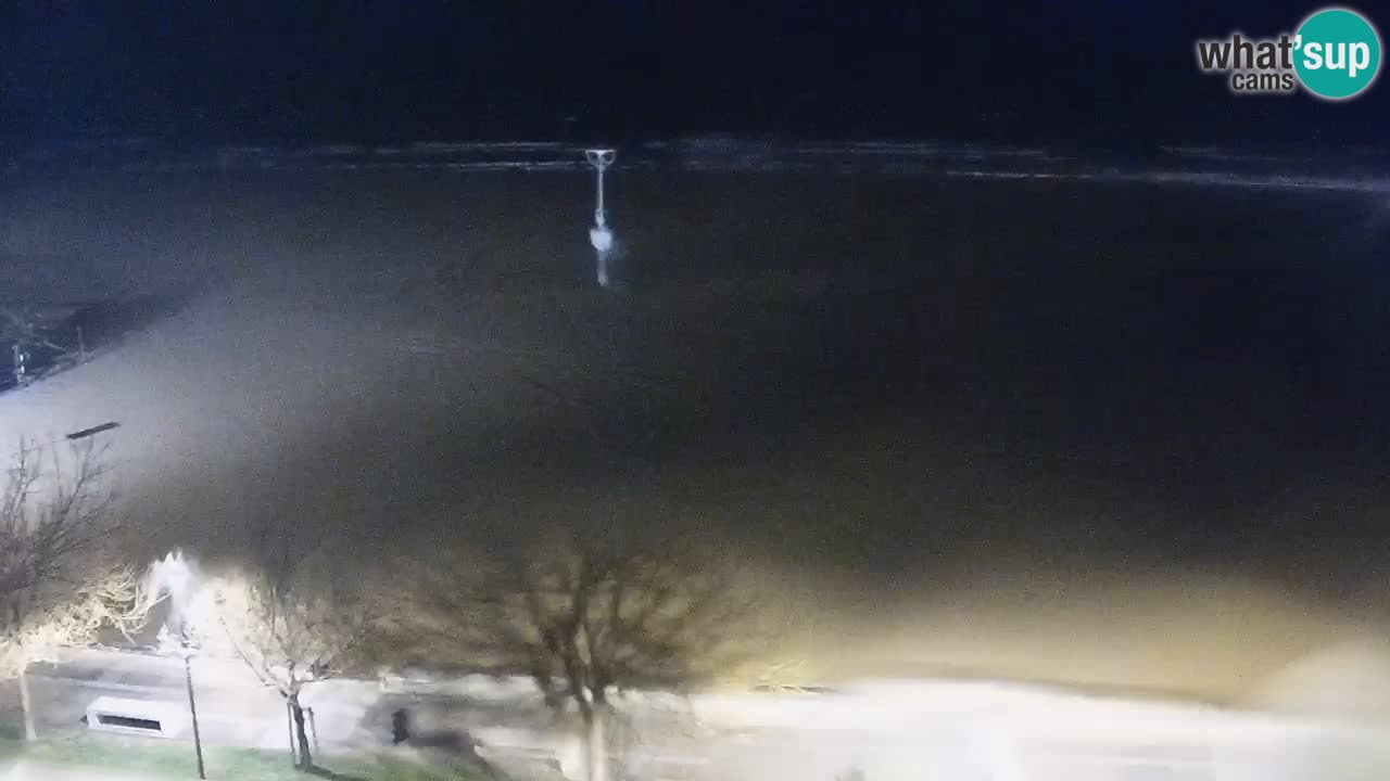 Web kamera Bibione plaža – pogled sa Ashanti ApartHotela