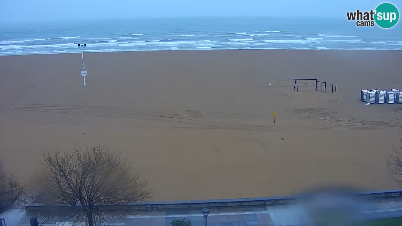 Webcam en vivo playa Bibione – vista desde Ashanti ApartHotel